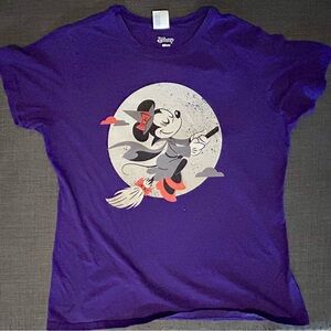 Disney - Women’s Minnie Halloween Tee Shirt - XL